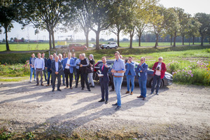 droneselfie van startmoment Dordtse Kil IV