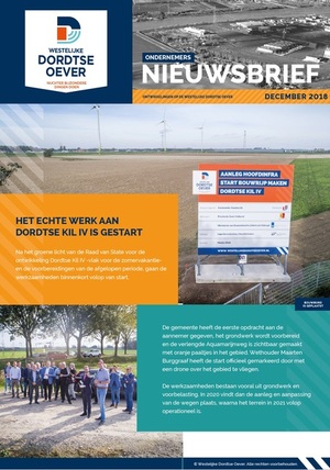 Nieuwsbrief ondernemers december 2018