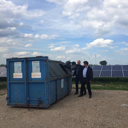 Oplevering zonnepark TPSolar