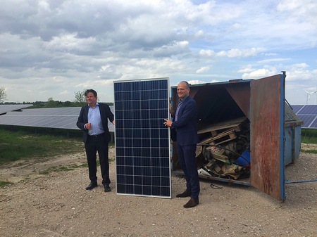 Oplevering zonnepark TPSolar 